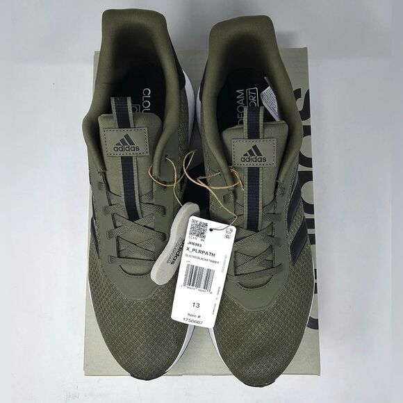 adidas Men\'s XPLR Path 2.0 3-Stripe Sneaker Green Size 13 NIB main image 5